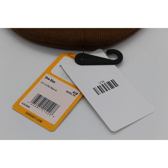 NWT! Carhartt A18 Beanie - BRN - Picture 6 of 9